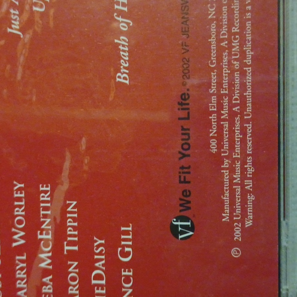 Wrangler Vintage Music CD's, Early 2000's, Rock & Christmas, New In Package - Picture 7 of 7